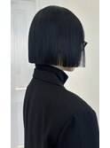 黒髪ボブ