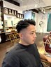 ☆田中昭洋指名限定☆フェードカット＋スキャルプクレンジングSPA　6600円