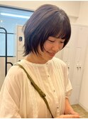 顔周りレイヤーカット/ショートウルフ/ボブウルフ/西千葉