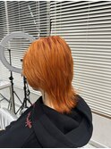 オレンジヘア