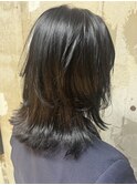 髪質改善で自然なストレートヘア