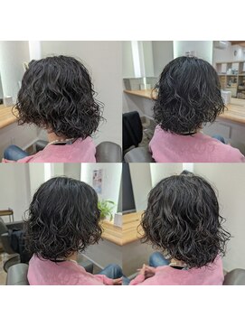 メンズ　パーマスタイル