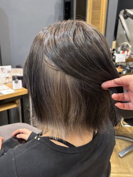 アルター(aL ter) 【インナーカラー】暗めカラー/グランマッシュ/中島