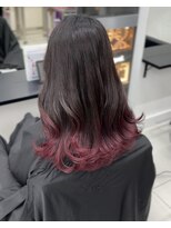 アライブ ハラジュク(ALIVE harajuku)&nbsp;グラデーションカラーバレイヤージュインナーカラー　ryota