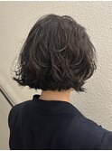 【高橋啓太】ミニボブ × パーマ