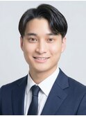 ビジネスメンズショートリクルート七三かき上げヘアツーブロック