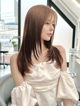 ロンド エスポワール 錦糸町(Lond espoir) ミディアムレイヤーカットハイライトカット似合わせカット