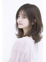 ヘアーディープ(hair deep)&nbsp;外ハネレイヤー×シアーベージュ