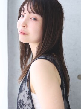 イト(ito) 顔まわりレイヤー/ストレート/似合わせ/髪質改善/透明感/艶髪