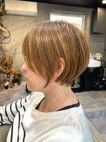 ナロ(NARO) 【小顔似合わせカット】30代40代50代ショートボブ/ボブ/髪質改善