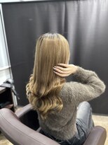 フロレゾンヘアデザインエクステ(floraison hair design exte) beige × pull exte