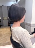 ショートボブ/顔まわり小顔カット