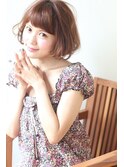 【aRietta】大人かわいいくせ毛風ボブ♪ひし形シルエット/小顔