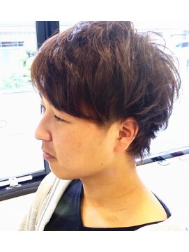 ノーマジーン(Norma jean) エッジを取り除いた!上質感漂う束感ショート