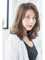 ノアパルフェ 銀座(noah parfait)&nbsp;大人可愛い☆ゆるクシャミディアム！！