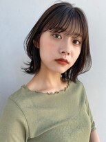 【GARDEN荒井夏海】ふんわりレイヤーボブ×小顔シースルー前髪
