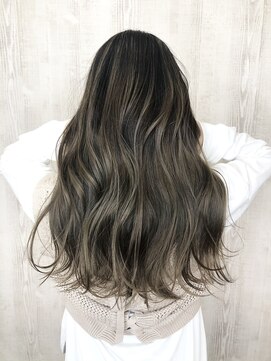 ラッズプラスエイチ(Lads+h) ハイライトグラデーション グレージュ