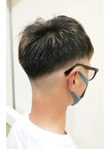 【AMAZING HAIR千歳店/村山】フェードカット×ハイライト