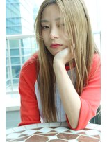 メルシー(merci.)&nbsp;【merci.】ハイトーンロング/ミルクティベージュ