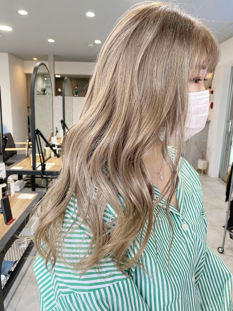 ホワイトミルクティー/ことりベージュ/ハイトーンカラー