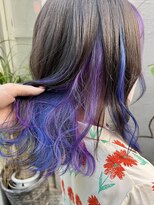 ウーロス(uros.) 【SENA】インナー ユニコーンカラー ブルー パープル ピンク