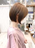 大人美人ショートボブ/ボブスタイル/