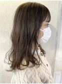 ナチュラルブラウンハイライト