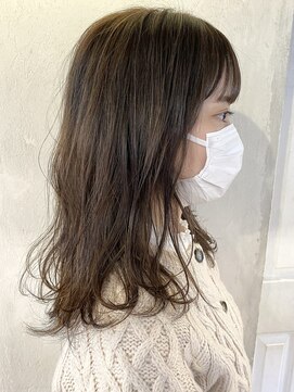 マイル 渋谷(mile) ナチュラルブラウンハイライト