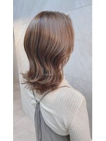 ドゥマン(Demain) 大人可愛いイメチェン小顔カットフェミニンダークアッシュ