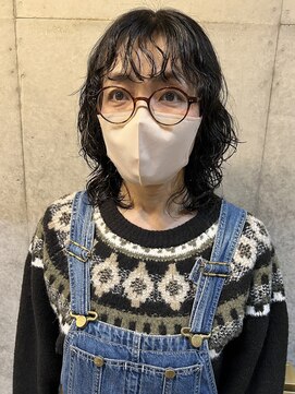 アイフィ(iFY) 【iFY 千葉】ミディアムウルフパーマ style