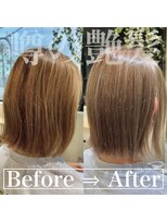 コンティロミー(CONTI ROMMY.)&nbsp;外ハネボブ☆ウルトワトリートメント/イルミナカラー