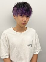 メンズサロン ゴールド 名古屋(GOALD)&nbsp;ツイストスパイラル波打ちスパイラルセンターパート刈り上げ束感