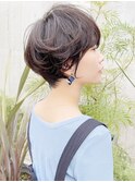 小顔カット/マッシュショート/ショートパーマ/20代/30代/40代