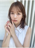 グレージュアッシュネイビーグレー水素ノンダメージカラー表参道