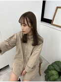 ブリーチなしベージュ