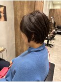 大人ショートボブ☆ショコラブラウン
