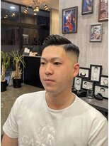 バーバー ショップ ネオ(BARBER SHOP NEO)&nbsp;サイドパート　スキンフェード　メンズショート