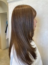 ヘアメイク ボンド(HairMake bond) レイヤーカット×グレージュ