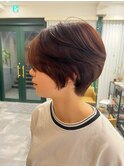 ショートボブ小顔カット大人ヘア髪質改善30代40代50代表参道青山