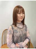 【Neelu_hina】ブリーチなしダブルカラーで作るオレンジブラウン