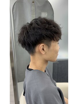 ジエクト アイロ 江坂駅前店(The Ect ilo) メンズ マッシュショート ニュアンスパーマ