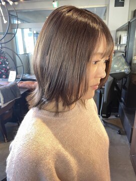 アングゥギャラリー(ungu GALLERY) オリーブベージュ/顔周りレイヤー