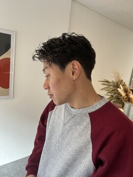 タップコーヴォ(TAP covo) 金沢 メンズパーマスタイル スパイラル×ダウンパーマ