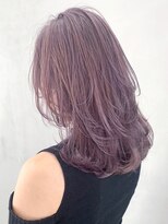 シオン(shion)&nbsp;似合わせカットウェーブミディアムメルティカラー_ba309922