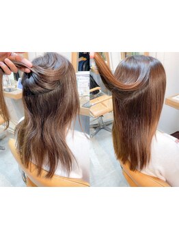 クセにお悩みの方！《縮毛矯正》や《フォルムメイク》で、クセ毛・うねり・ダメージ毛を髪質改善♪