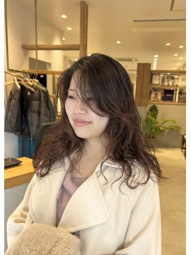 シアン 矢場町店(CYAN.) コテいらずで楽にスタイリングできる！ゆるふわパーマ♪