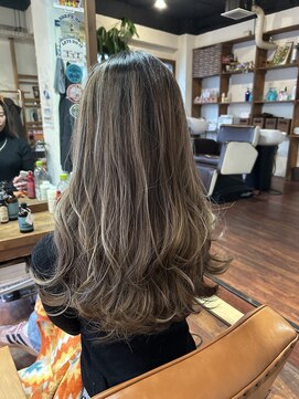 ヘアーホーム チケ(hair home tike) ハイライトカラー