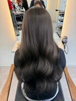 リエンスクレア(RIENS xrea)&nbsp;透明感カラー*オリーブグレージュ*艶感たっぷり*担当:山本優舞