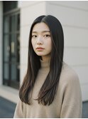 イメチェン/美髪/外ハネボブ/ワイドバング/髪質改善/縮毛矯正