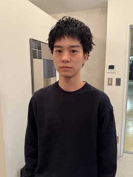アンフェインド02(UNFEIGNED 02) MEN’S HAIR/波巻ツイストスパイラル/フェザーパーマ/伏見/栄